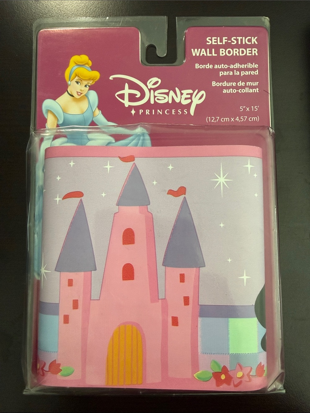 BNIP Disney Princess Self Stick Wall Border 
5”x15’